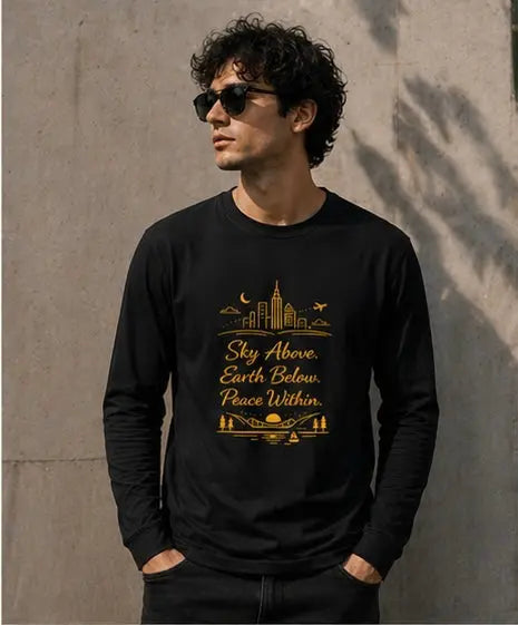 Men's Full Sleeve T-Shirt Soulful Safar